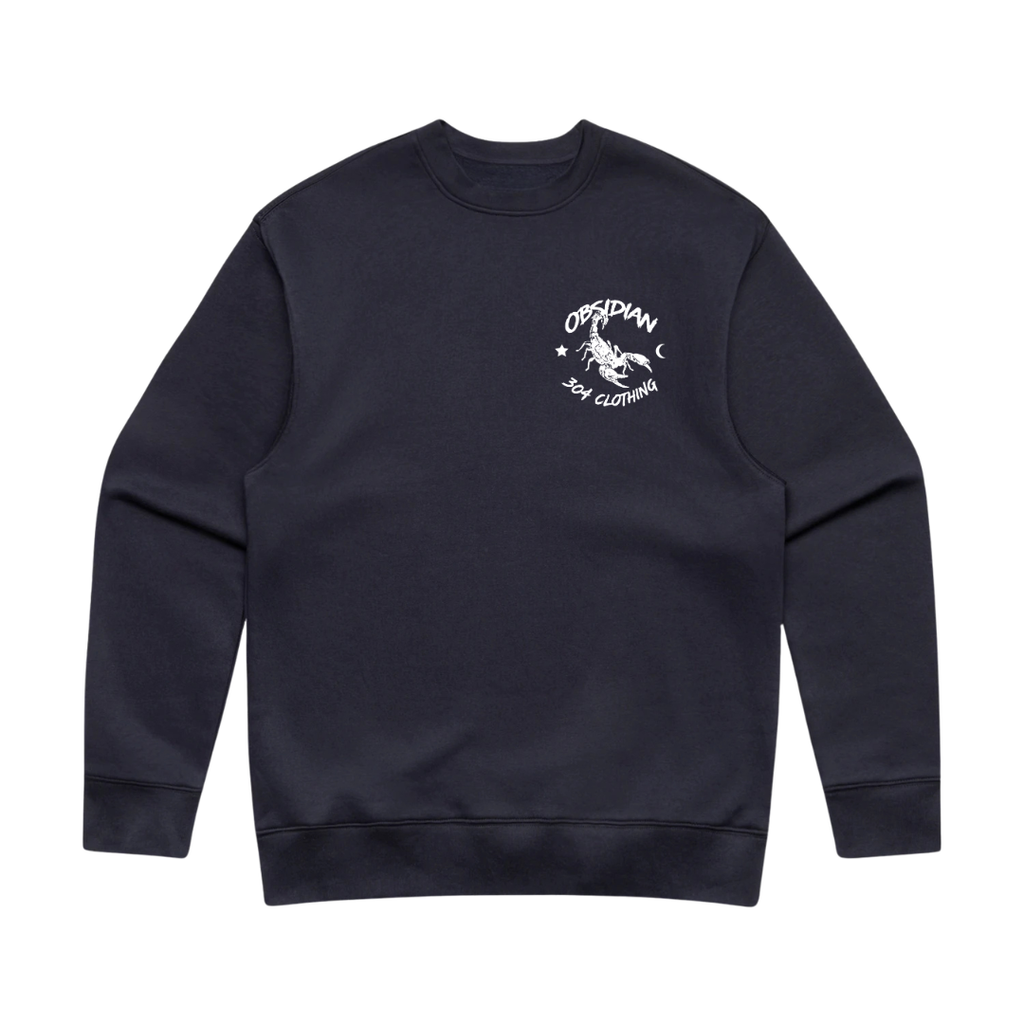 Obsidian Sweater Ink Blue