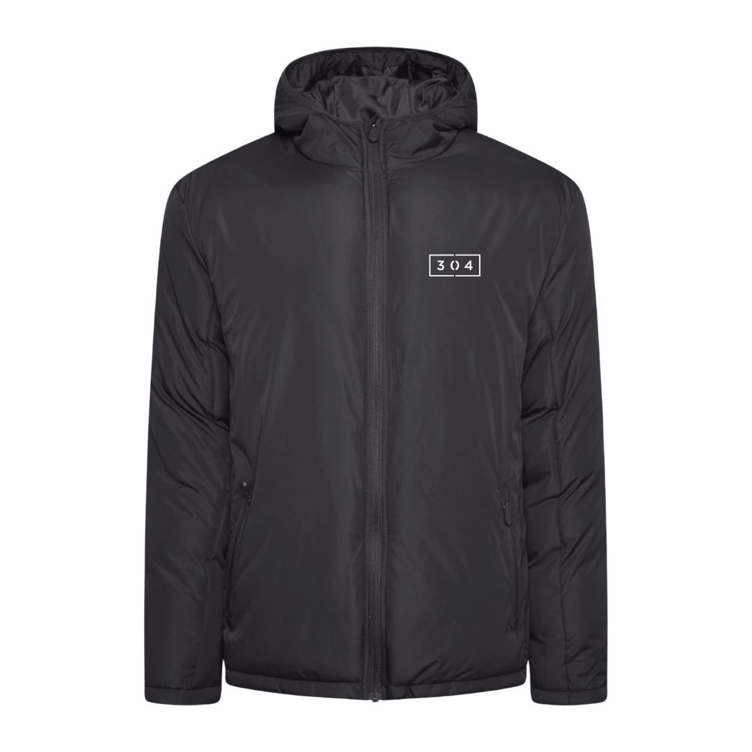 304 Classics Black Padded Jacket