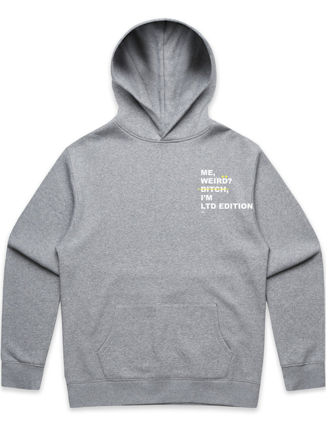 304 Womens I'm Limited Edition Hoodie Heather Grey (oversized)