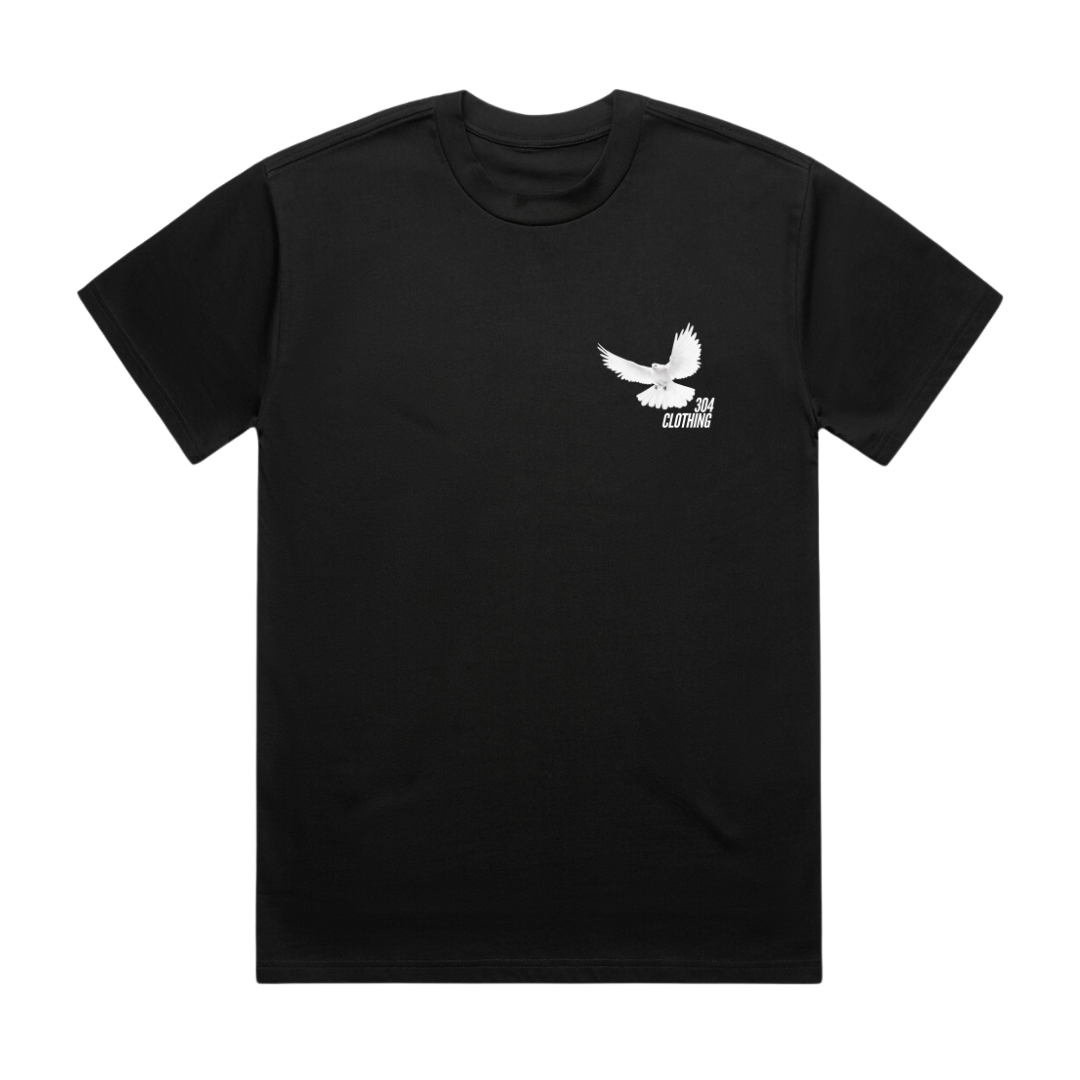 Doves Heavy T-Shirt Black
