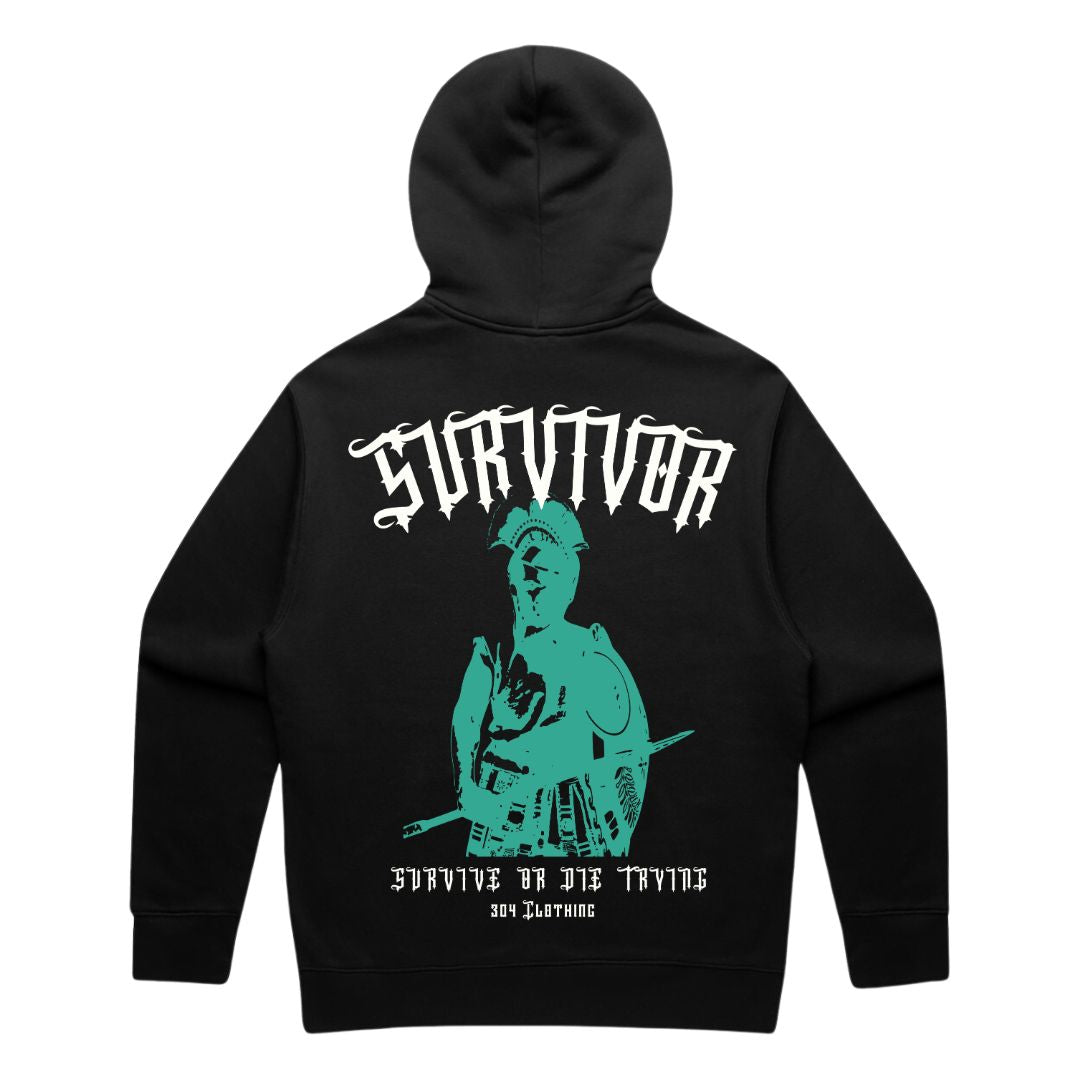 Survivor Hood Black