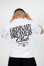 Ordinary Dreamers Club T-Shirt Faded White