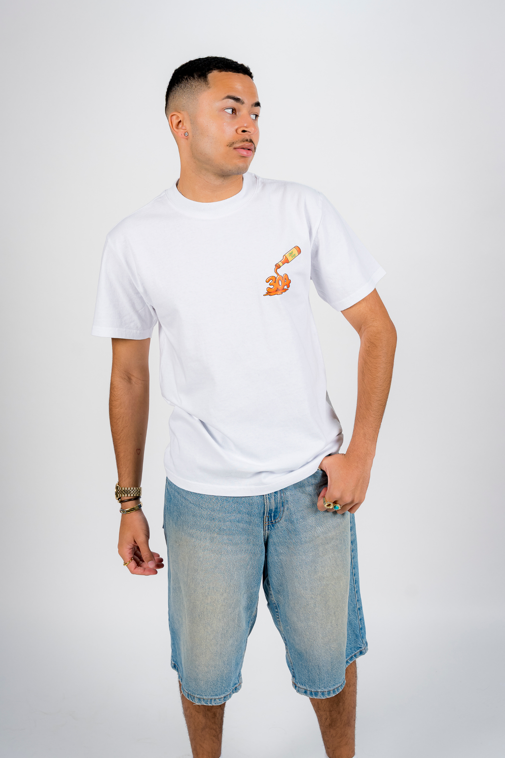 Sweet n’ Spicy T-Shirt Faded White