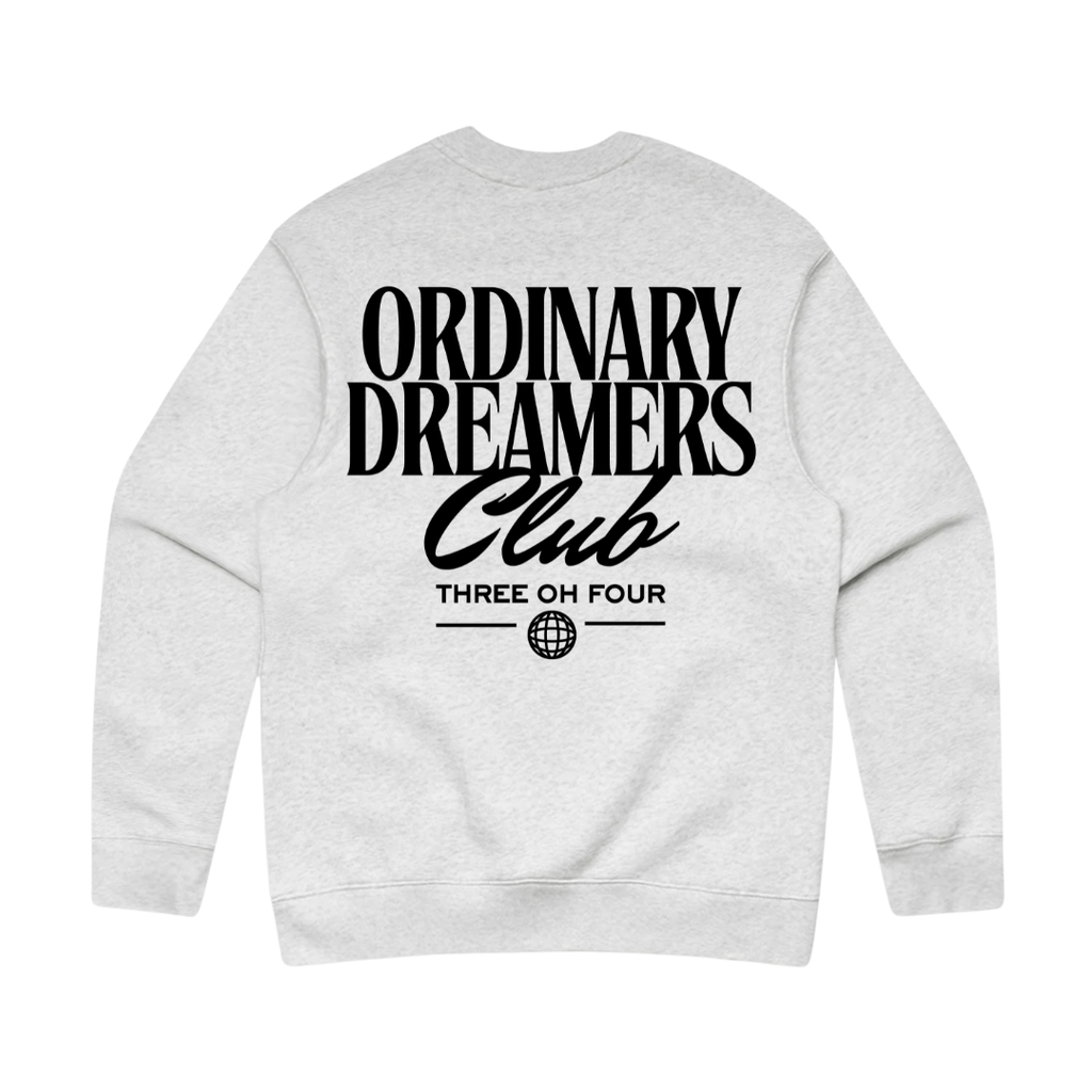 Ordinary Dreamers Club Sweater White Heather