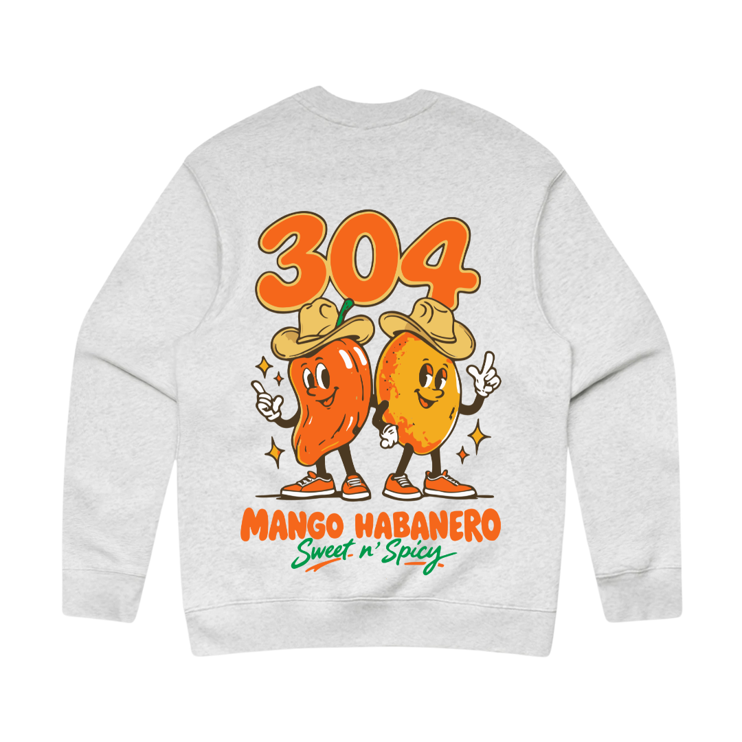 Sweet n’ Spicy Sweater White Heather