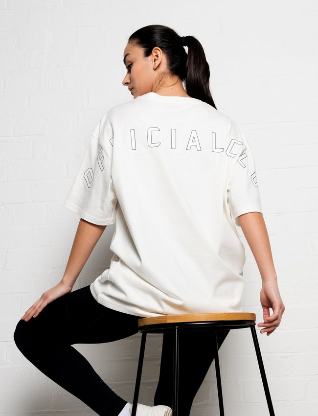 304 Womens Official T-Shirt Ivory (Oversized)
