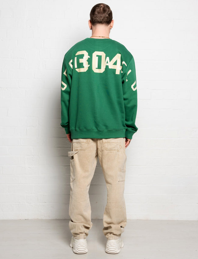 304 Mens Official Sweatshirt Moss Green