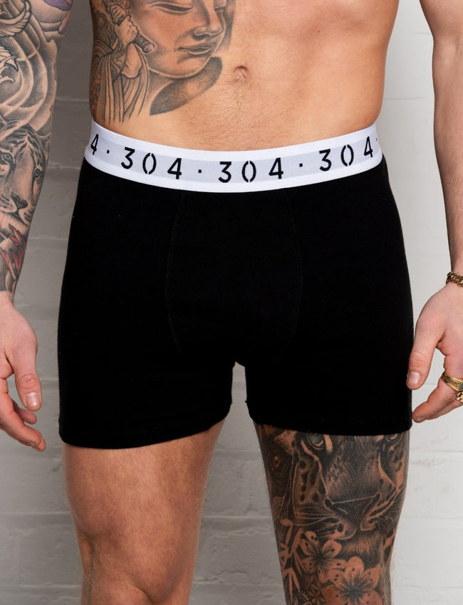 304 Mens Boxer Shorts (3 Pack)