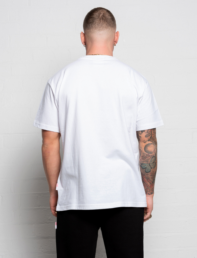 304 Mens 50:50 Essential T-shirt White