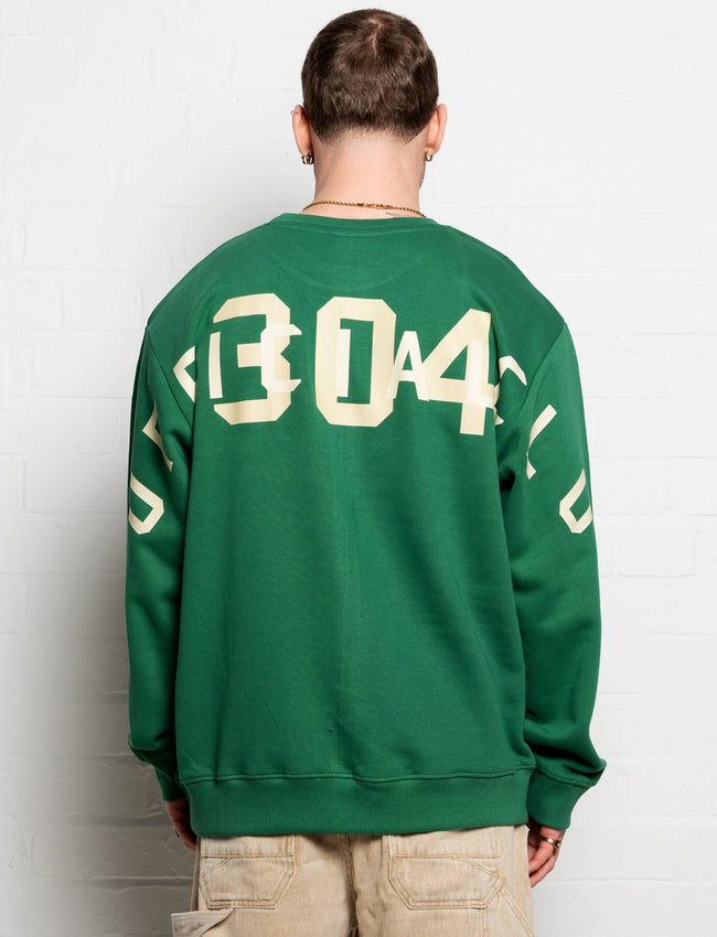 304 Mens Official Sweatshirt Moss Green