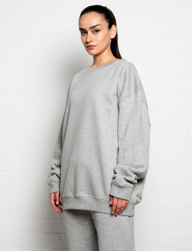 304 Womens I'm Limited Edition Sweatshirt Grey (Oversized)