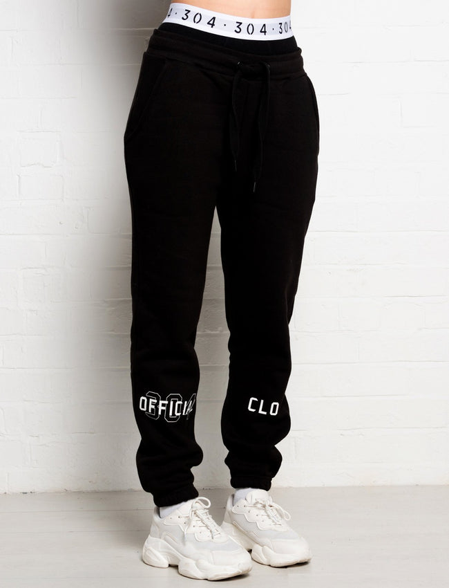 304 Womens Official Jogger Black