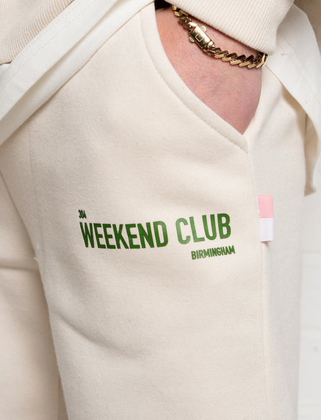 304 Mens The Weekend Club Jogger Off White