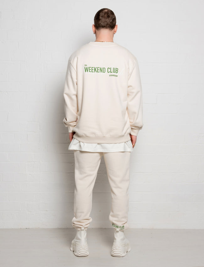 304 Mens The Weekend Club Jogger Off White