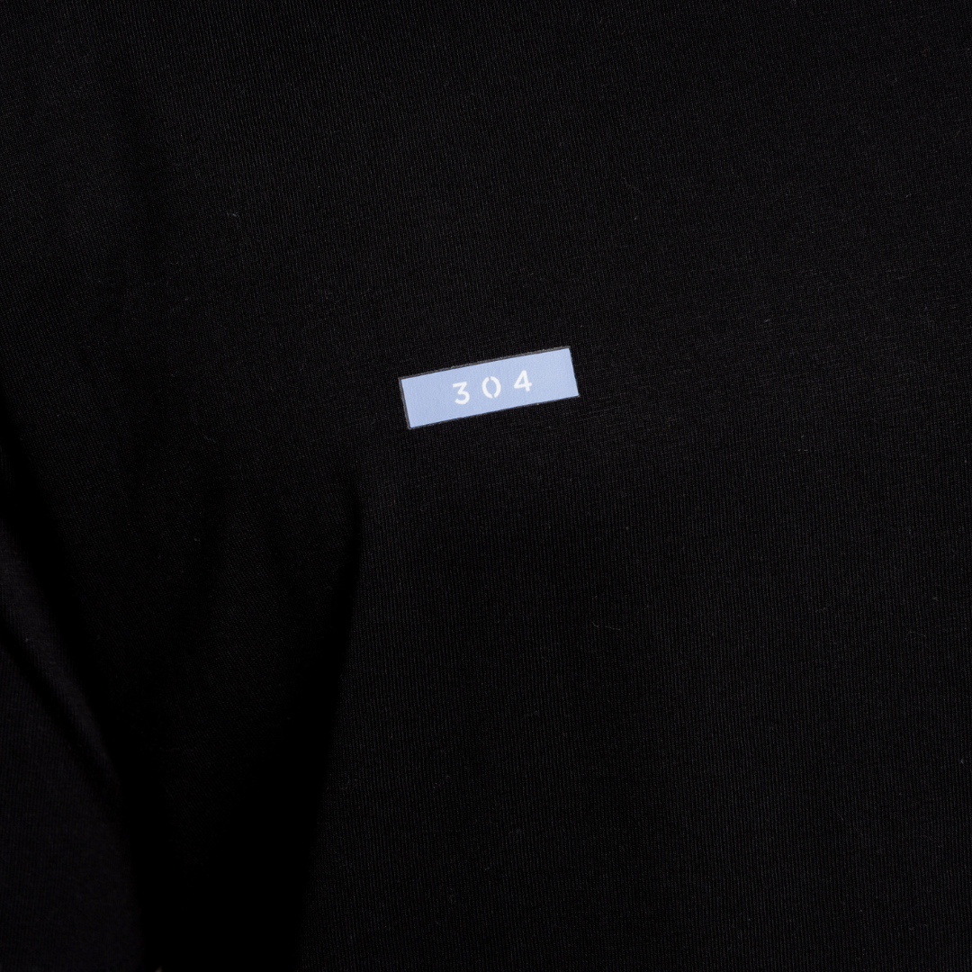 304 Mens Cosmic T Shirt Black
