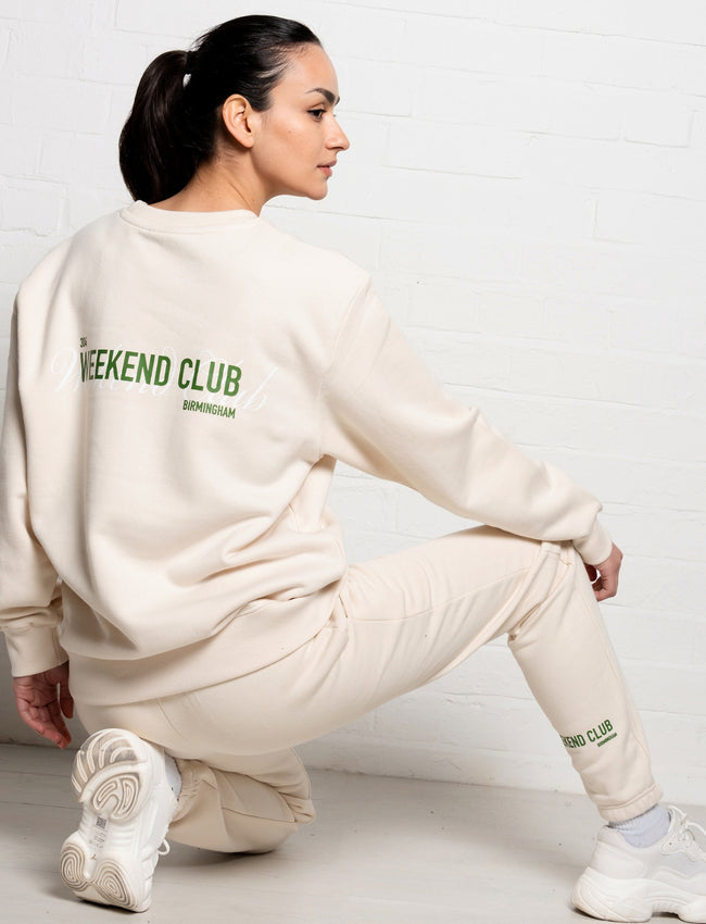 304 Womens The Weekend Club Sweatshirt Off White