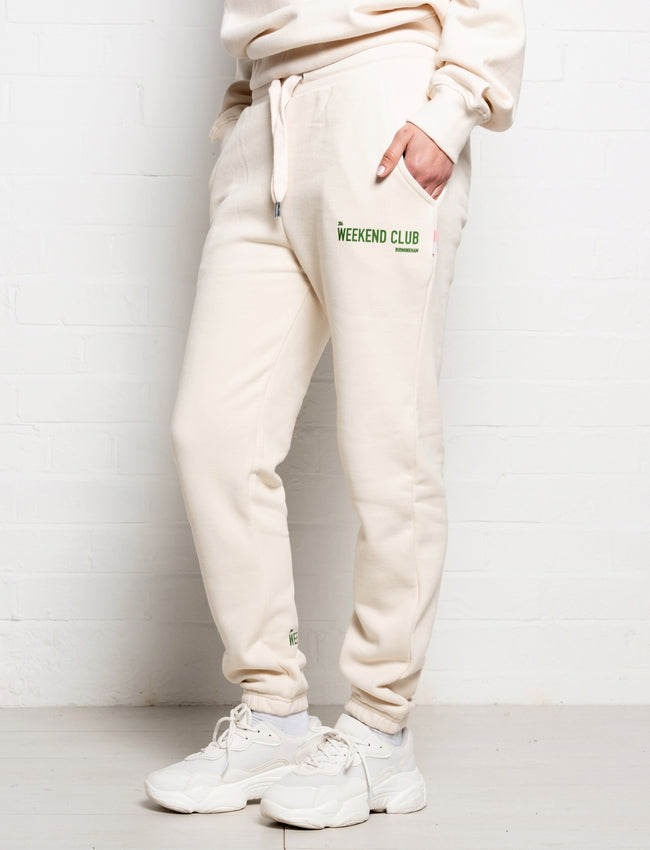 304 Womens The Weekend Club Jogger Off White