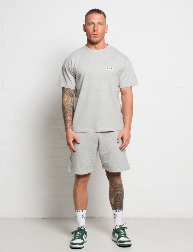 304 Mens Elite Relaxed Fit T Shirt Grey
