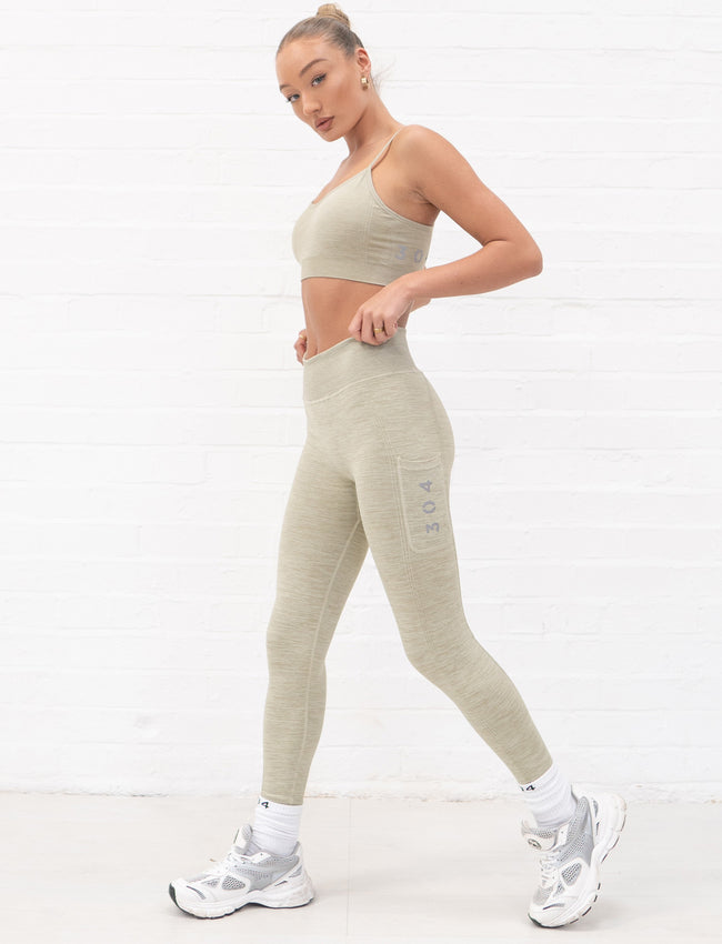 304 Clothing, Recycled Seamless Active Legging Pistachio